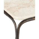 Currey and Company - 4000-0220 - Cocktail Table - Crema - Natural / Bronze