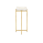 Currey and Company - 4000-0225 - Table d'appoint - Casey - Naturel / Laiton