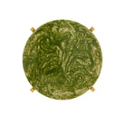 Currey and Company - 4000-0228 - Table à boissons - Rina - Vert / Laiton