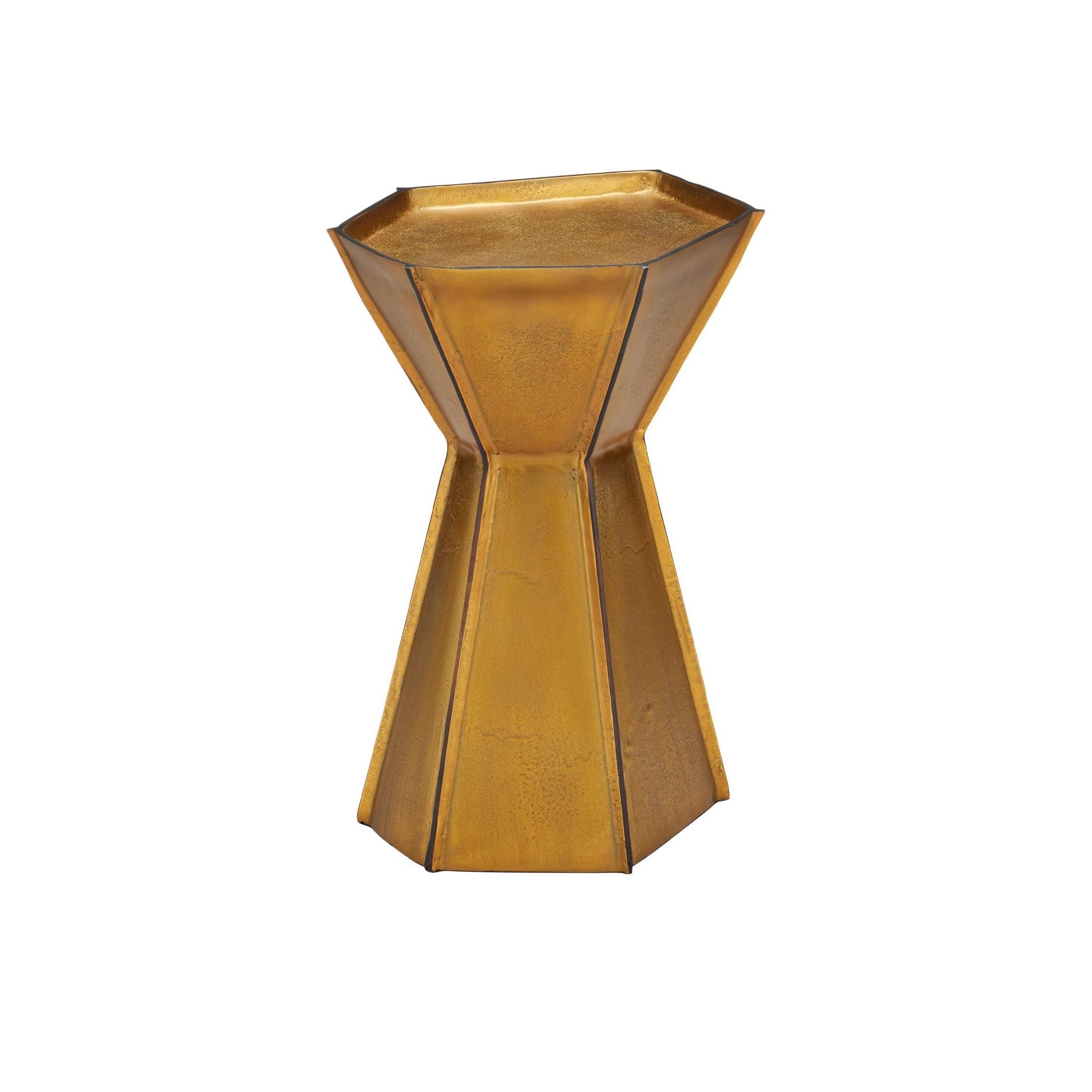 Currey and Company - 4000-0230 - Accent Table - Merola - Antique Brass / Bronze