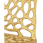 Currey and Company - 4000-0231 - Side Chair - Honeycomb - Gold