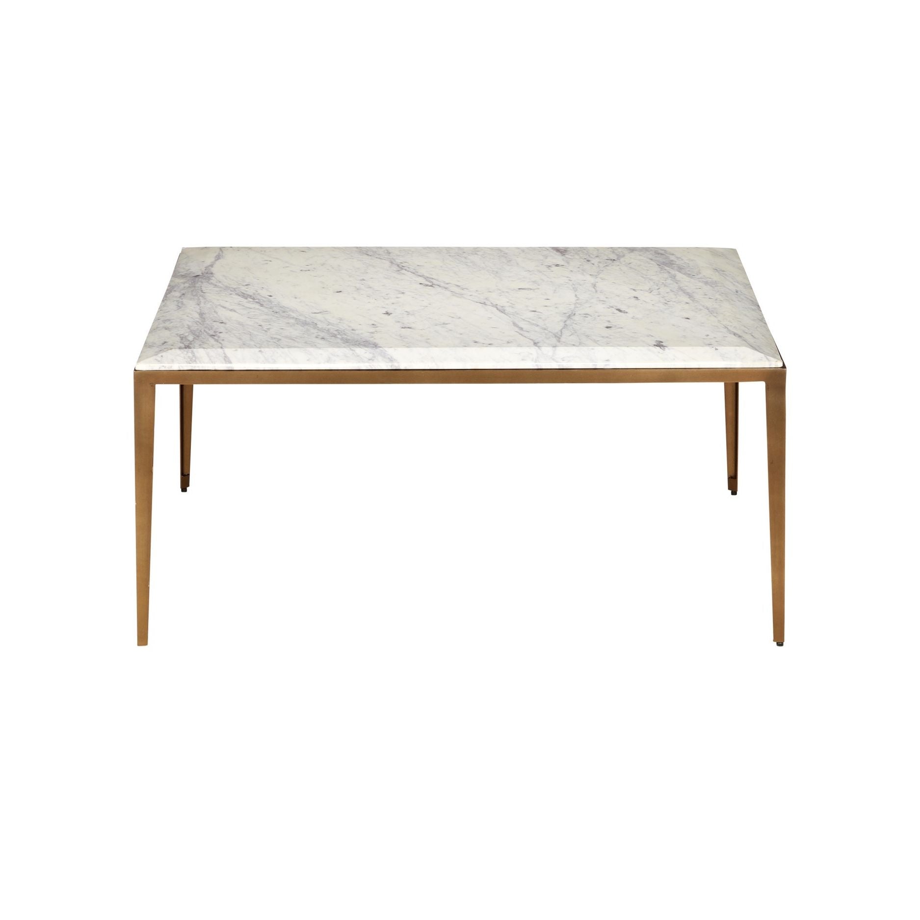 Currey and Company - 4000-0237 - Table basse - Oblique - Laiton naturel/antique
