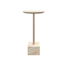 Currey and Company - 4000-0240 - Drinks Table - Prado - Natural / Polished Brass