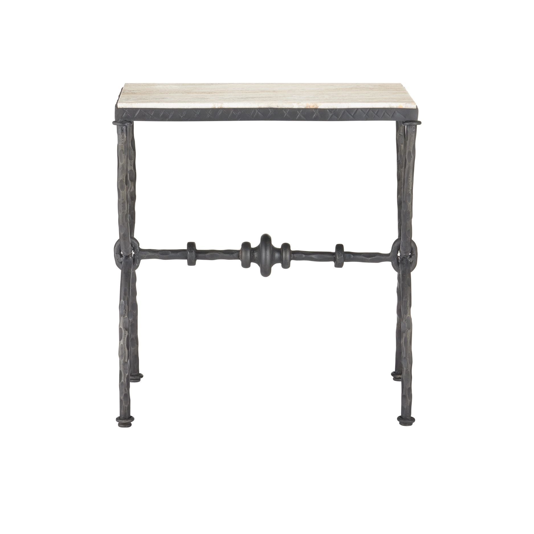 Currey and Company - 4000-0243 - Table d'appoint - Agora - Bronze naturel/rustique