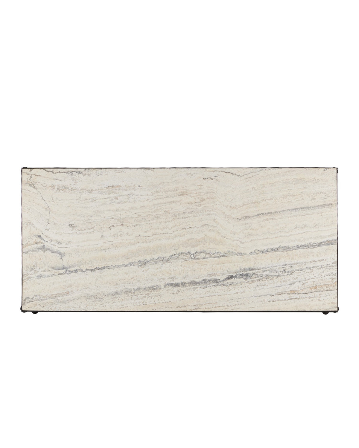 Currey and Company - 4000-0244 - Table basse - Agora - Bronze naturel/rustique