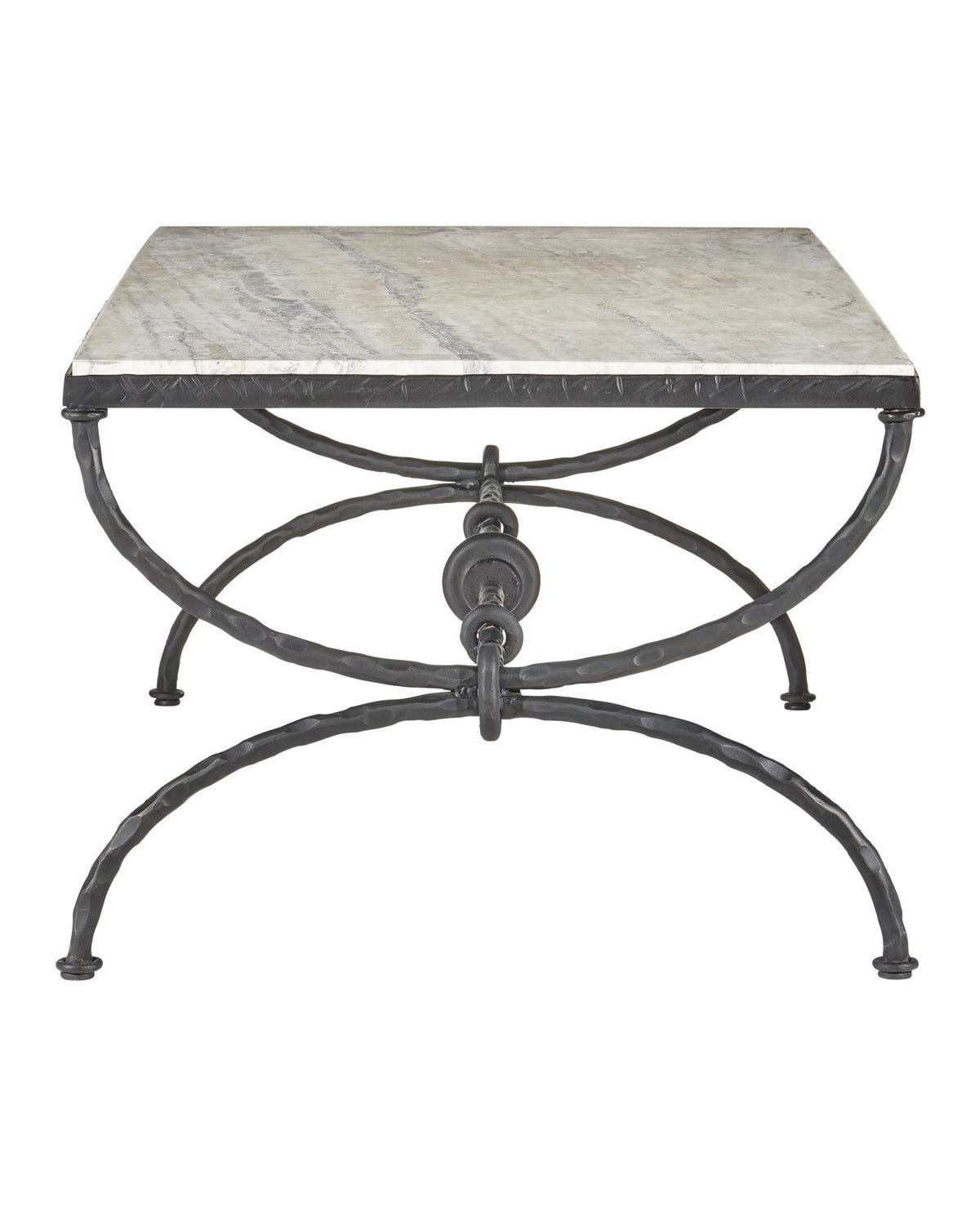 Currey and Company - 4000-0244 - Table basse - Agora - Bronze naturel/rustique
