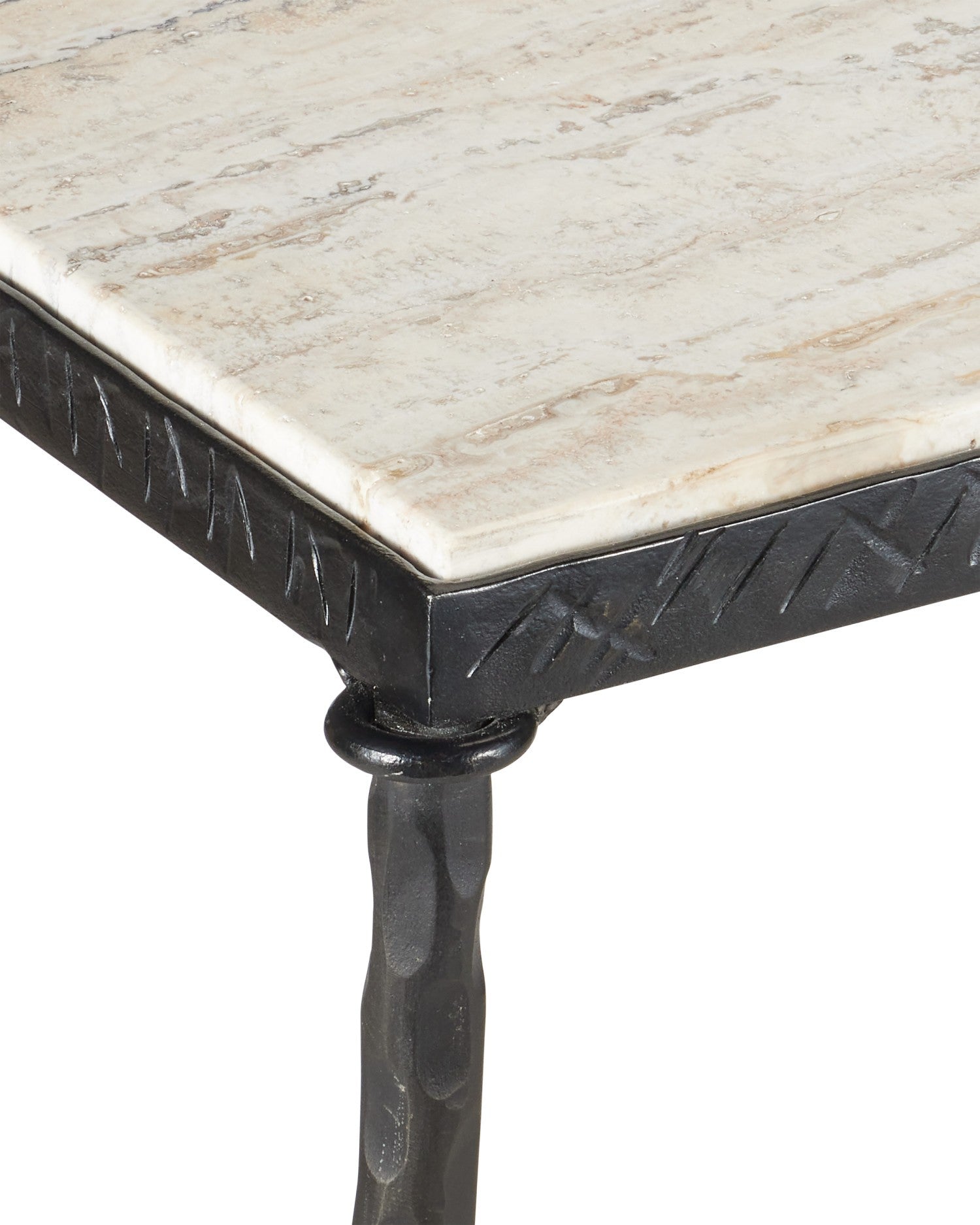 Currey and Company - 4000-0245 - Console - Agora - Bronze naturel/rustique