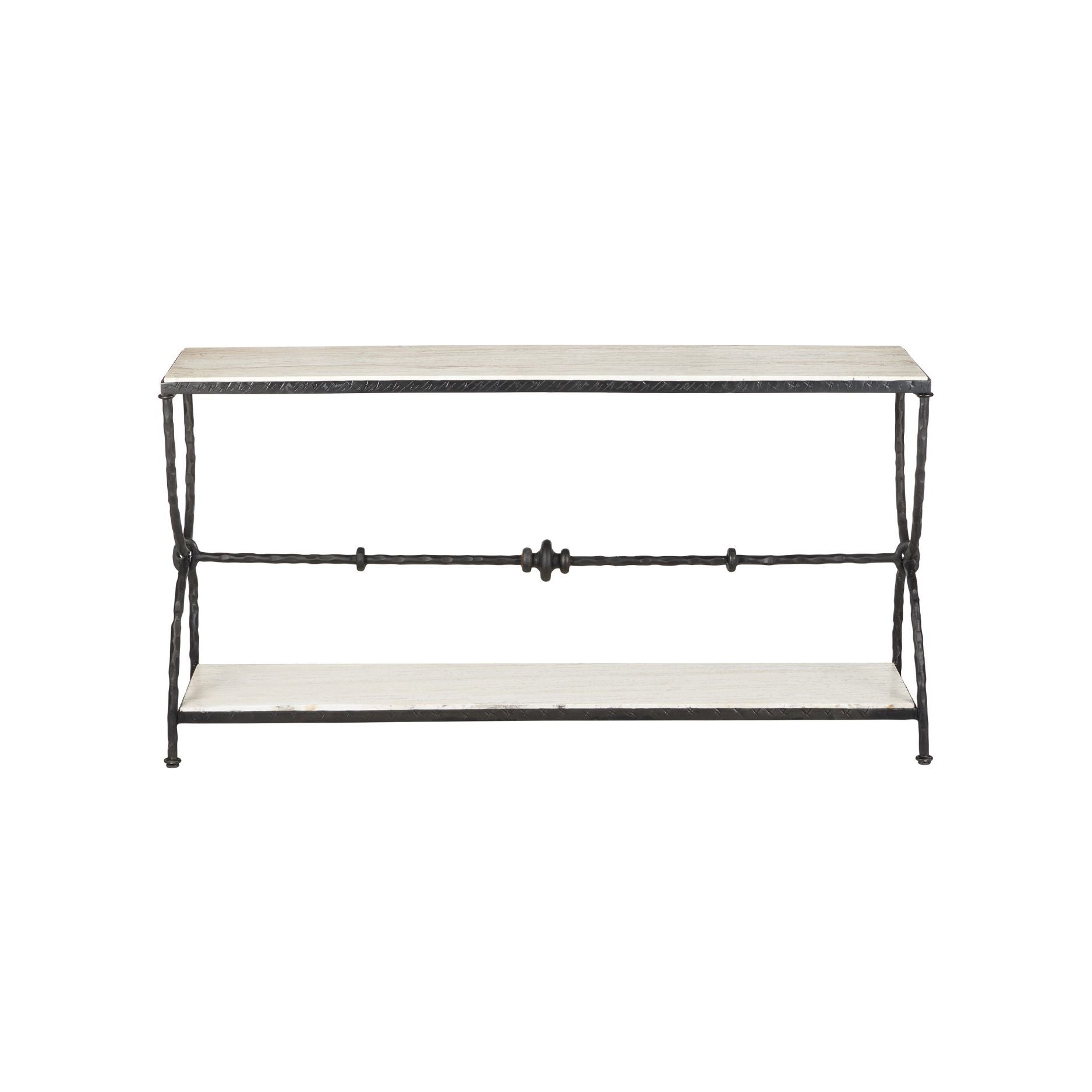 Currey and Company - 4000-0245 - Console - Agora - Bronze naturel/rustique