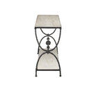 Currey and Company - 4000-0245 - Console Table - Agora - Natural / Rustic Bronze