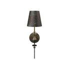 Currey and Company - 5000-0277 - Une lumière Murale - Anselme - Bronze vert / Or contemporain