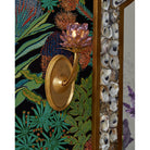 Currey and Company - 5000-0279 - One Light Wall Sconce - Marilee - Pink / Dutch Gold Leaf