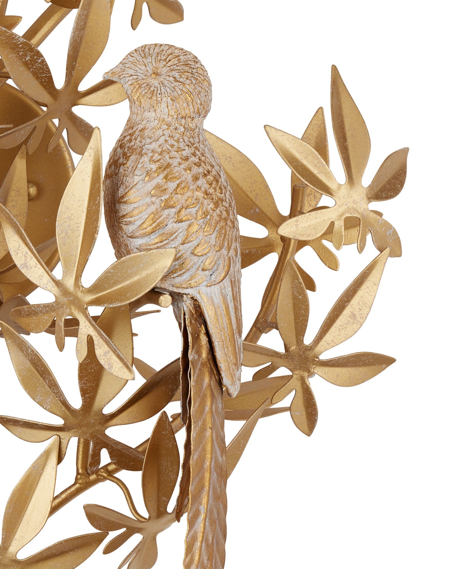 Currey and Company - 5000-0281 - One Light Wall Sconce - Aviary - Swedish Gold