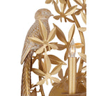Currey and Company - 5000-0281 - Une lumière Murale - Volière - Or suédois