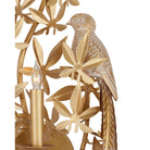 Currey and Company - 5000-0282 - Une lumière Murale - Volière - Or suédois