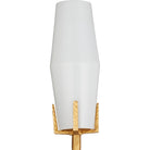 Currey and Company - 5000-0285 - Two Light Wall Sconce - Mathilda - White / Matte Gold