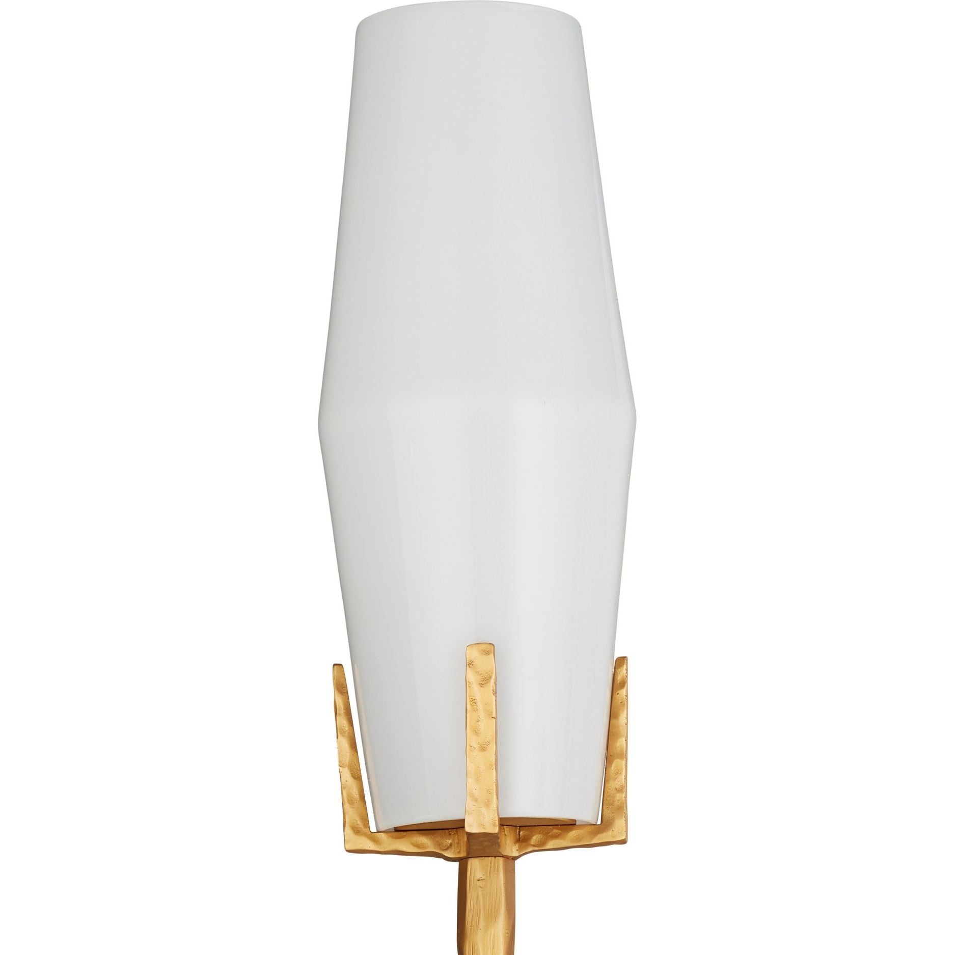 Currey and Company - 5000-0285 - Two Light Wall Sconce - Mathilda - White / Matte Gold