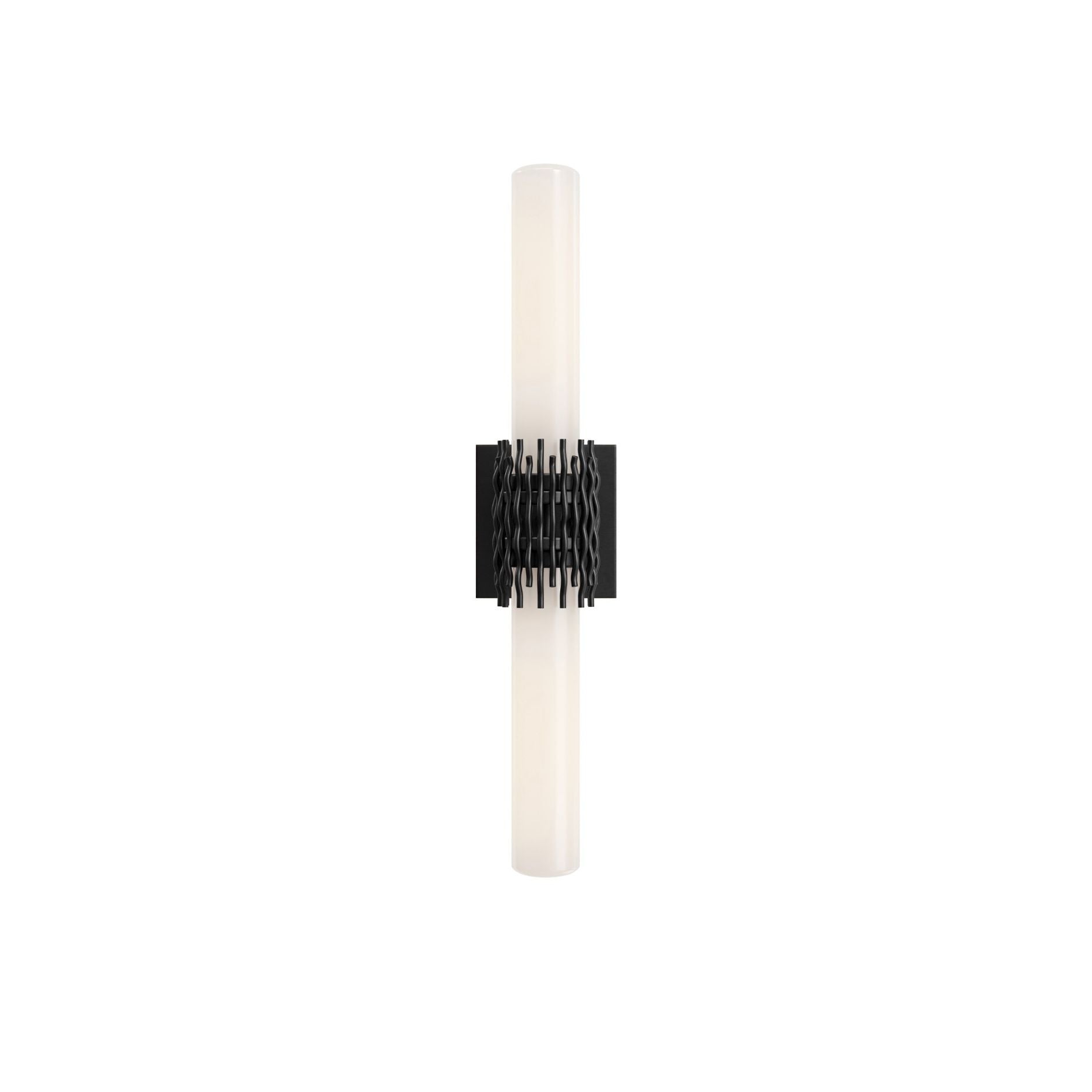 Currey and Company - 5800-0071 - Deux lumières Murale - Brietta - Blanc opaque / Bronze huilé
