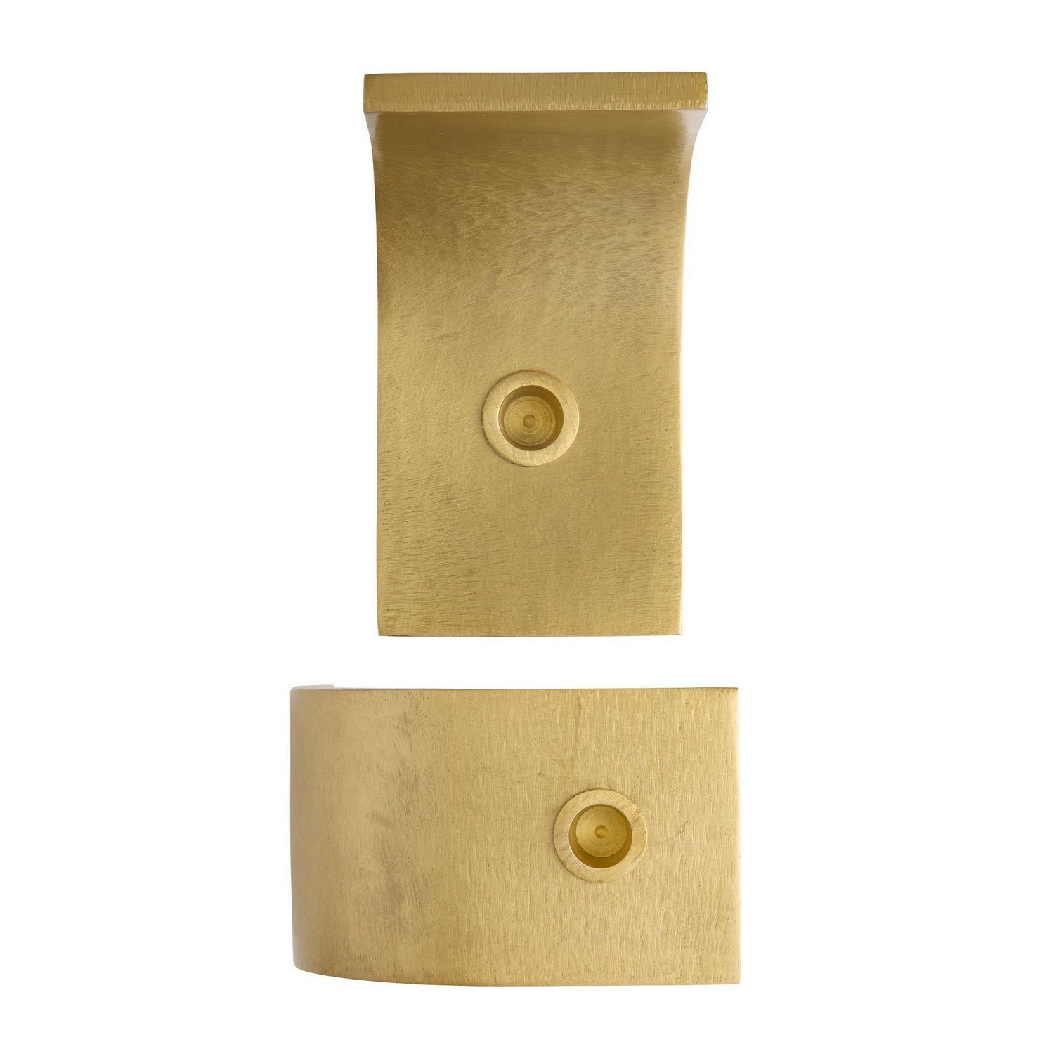 Arteriors - ACC03 - Bougeoirs, lot de 2 - Ivanna - Ivoire