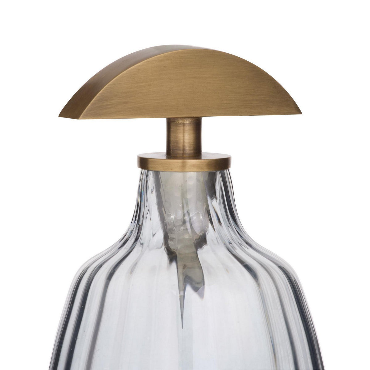 Arteriors - ARI22 - Decanters, Set of 3 - Karis - Blue Smoke Luster