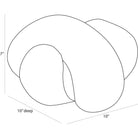 Arteriors - ASC35 - Sculptures, lot de 2 - Kanzi - Blanc