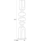 Arteriors - ASC37 - Floor Sculpture - Jayden - Ebony