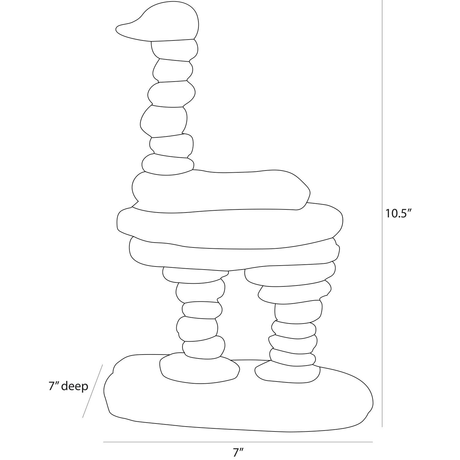 Artteriors - ASC39 - Sculpture - Kevin - Ivoire