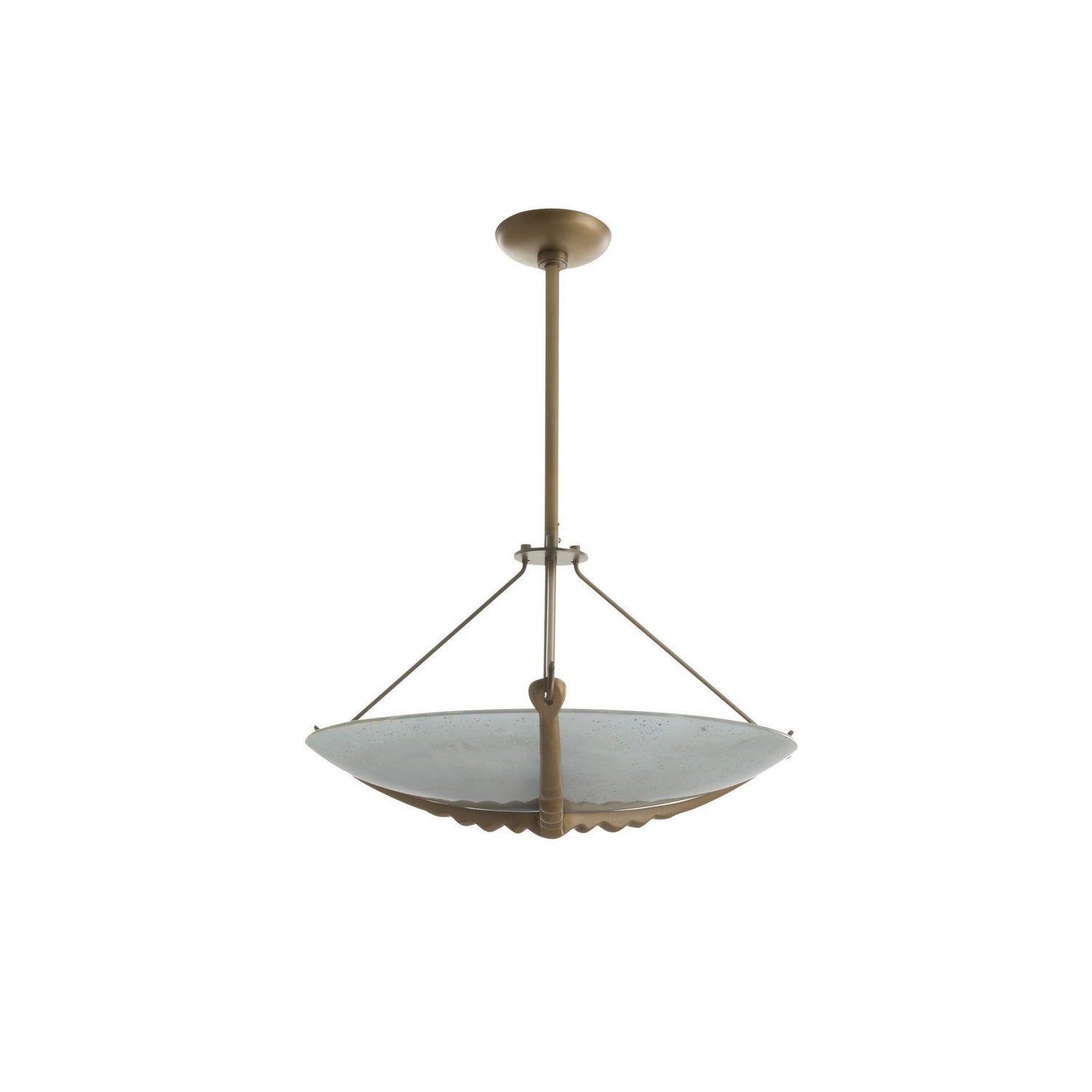 Arteriors - DFI08 - Three Light Semi-Flush Mount - Karlsen - Frosted