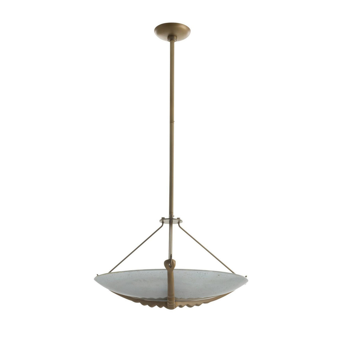 Arteriors - DFI08 - Three Light Semi-Flush Mount - Karlsen - Frosted