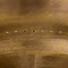 Arteriors - DFI09 - Deux lumières semi-Plafonnier - Istanbul - Laiton antique