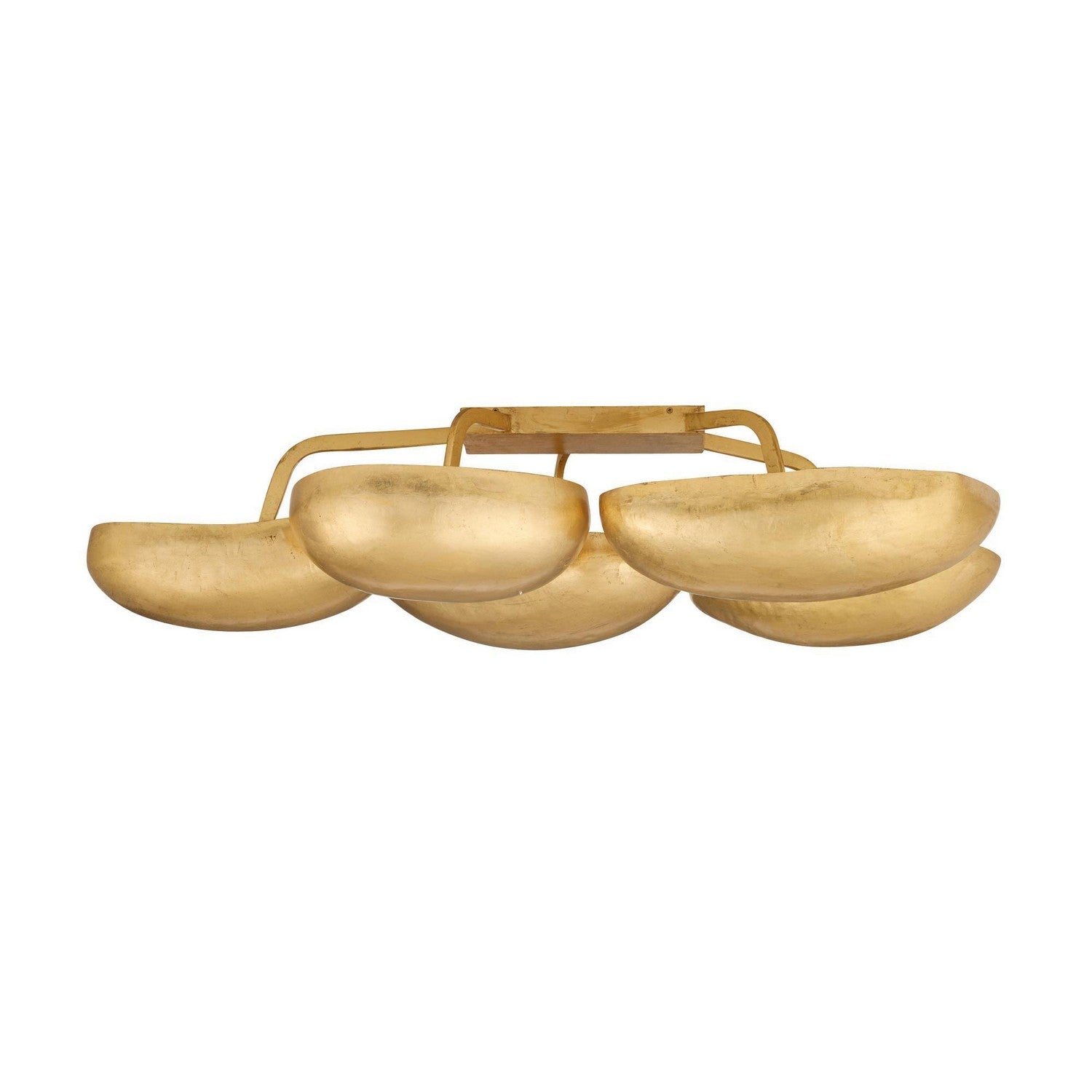 Arteriors - DFI10 - 13 Light Flush Mount - Theo - Gold Leaf