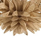 Arteriors - DFS03 - Six Lumières Semi-Plafonnier - Kasai - Naturel
