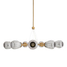 Arteriors - DLC38 - Nine Light Chandelier - Smyth - Smoke Luster