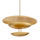 Arteriors - DLI07 - Six Lumières Suspendu - Florko - Feuille d'or