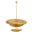 Arteriors - DLI07 - Six Lumières Suspendu - Florko - Feuille d'or
