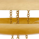 Arteriors - DLI07 - Six Lumières Suspendu - Florko - Feuille d'or