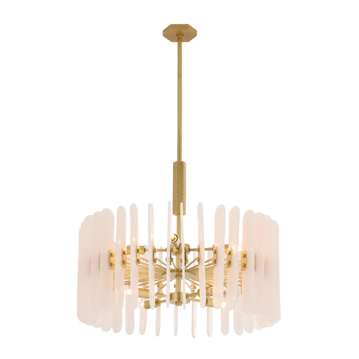 Arteriors - DMC34 - Huit Lumières Suspendu - Klaus - Clair
