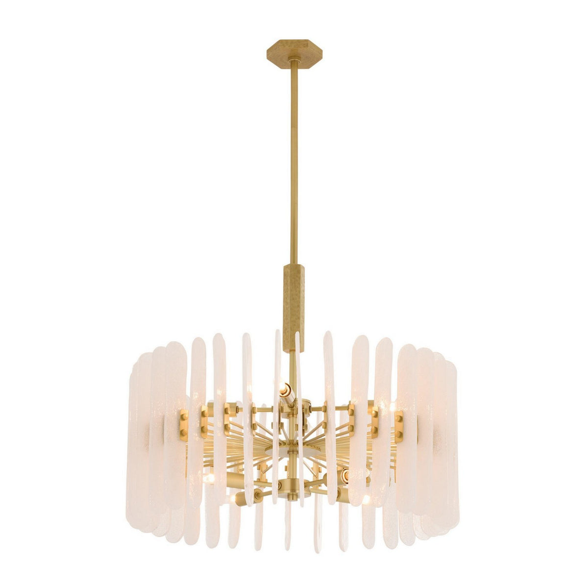 Arteriors - DMC34 - Huit Lumières Suspendu - Klaus - Clair