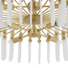 Arteriors - DMC34 - Huit Lumières Suspendu - Klaus - Clair