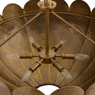 Arteriors - DMI21 - Trois lumières Suspendu - Inaya - Laiton antique