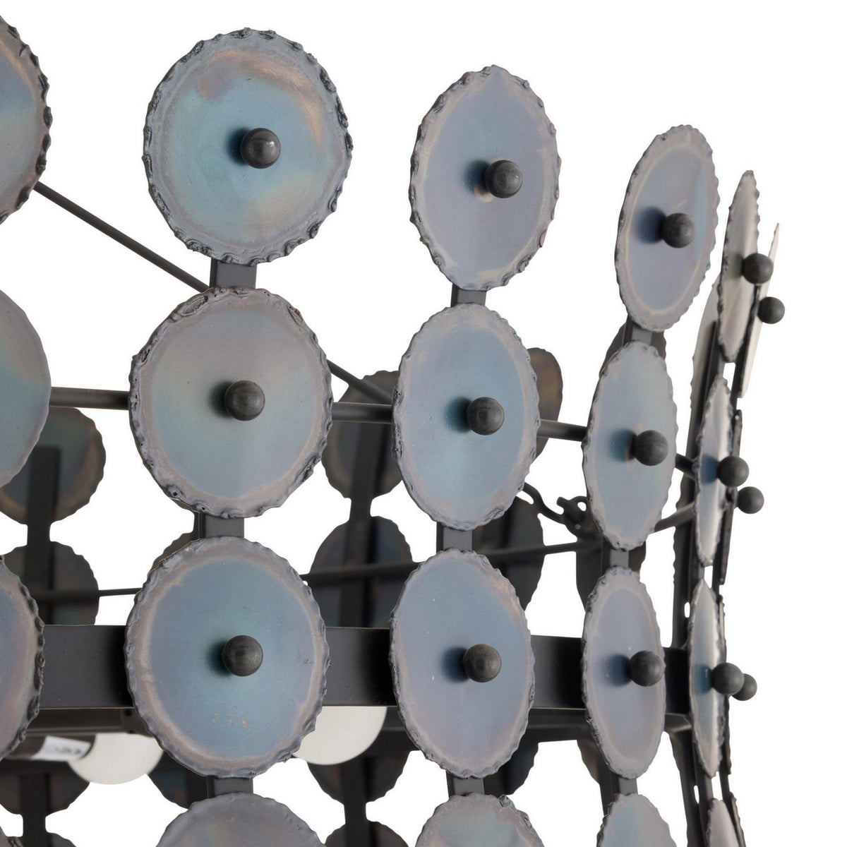 Arteriors - DMI22 - Six Lumières Suspendu - Imperia - Fer brûlé