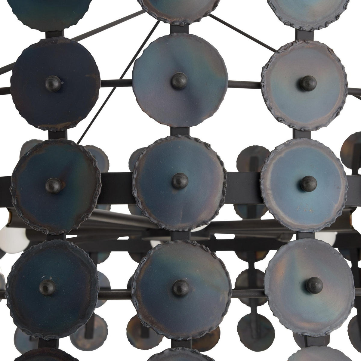 Arteriors - DMI22 - Six Lumières Suspendu - Imperia - Fer brûlé