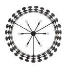 Arteriors - DMI22 - Six Light Chandelier - Imperia - Burnt Iron