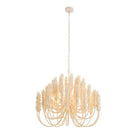 Arteriors - DMS20 - Six Lumières Suspendu - Kaia - Ivoire