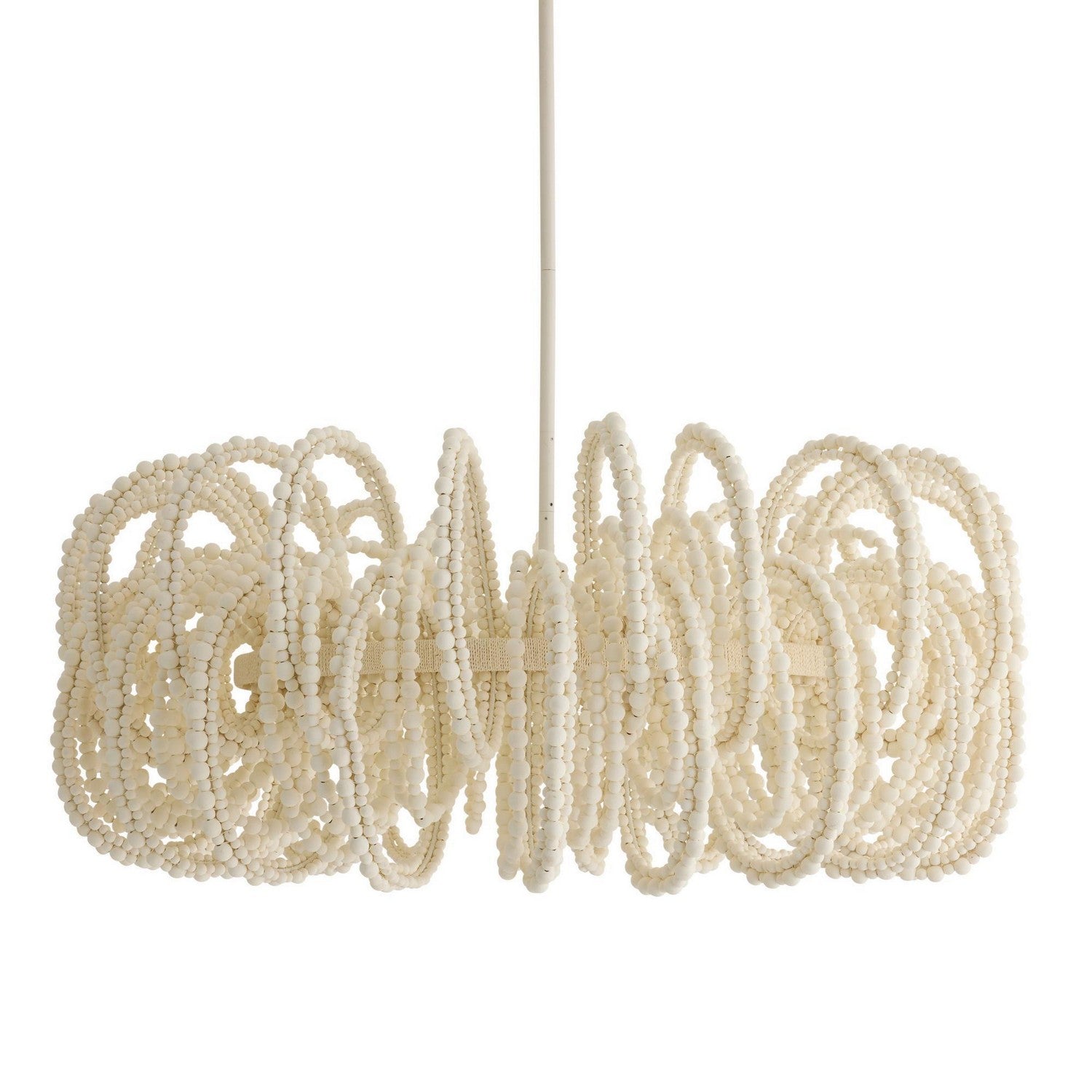 Arteriors - DMS21 - Six Lumières Suspendu - Keely - Blanc