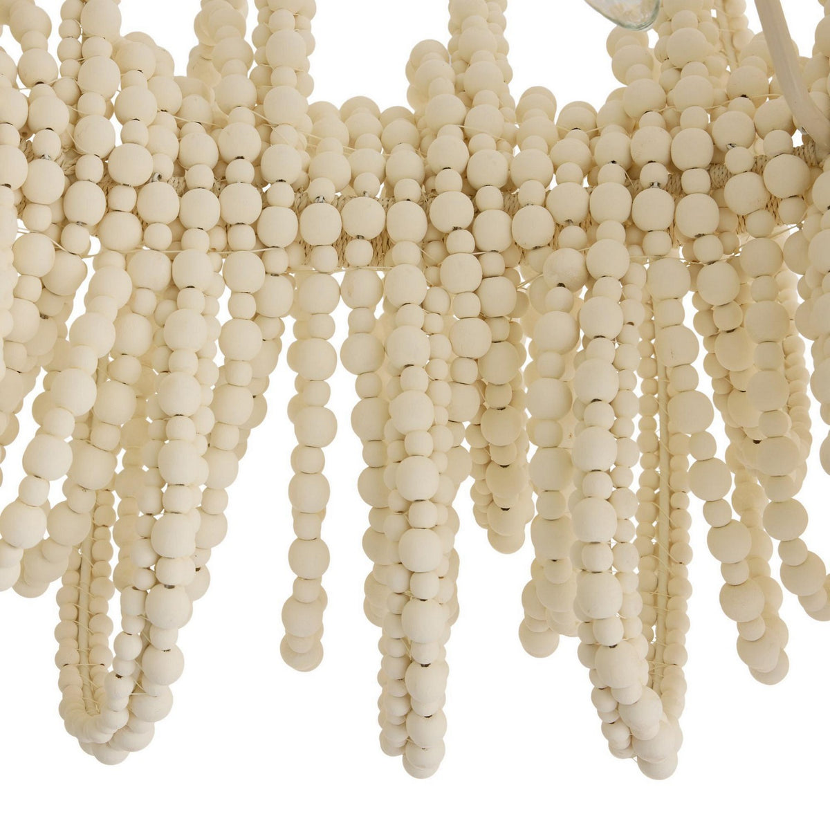 Arteriors - DMS21 - Six Lumières Suspendu - Keely - Blanc