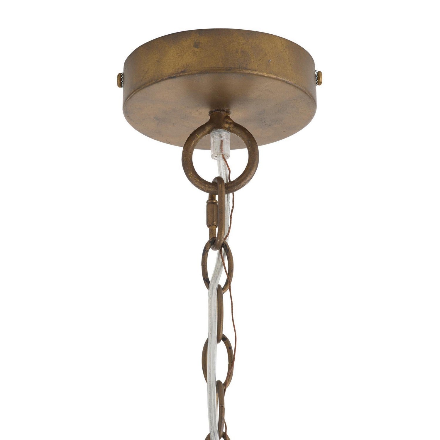 Arteriors - DMS23 - Trois Lumières Suspension - Kamari - Tache d'eucalyptus