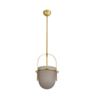 Arteriors - DPC19 - Une lumière Suspension - Kathleen - Fumée givrée