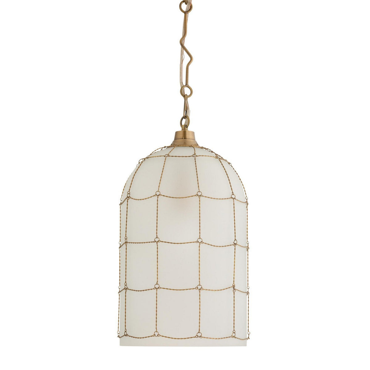 Arteriors - DPI14 - Une lumière Suspension - Jordan - Givré