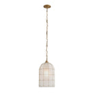 Arteriors - DPI14 - Une lumière Suspension - Jordan - Givré