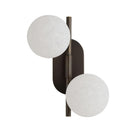 Arteriors - DWC61 - Deux lumières Murale - Julie - Bronze anglais